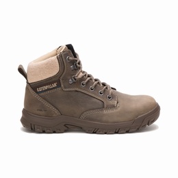 Caterpillar Tess Steel Toe Work Női Bakancs Sötét Szürke, HU-Y072